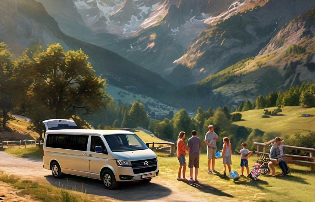 Minibus Hire for Family Vacations