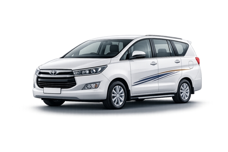 Toyota Innova Crysta Taxi for Outstation Trips from Bangalore