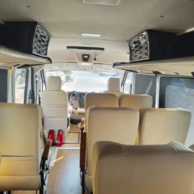 Luxury-Tempo-traveller-seats-photo