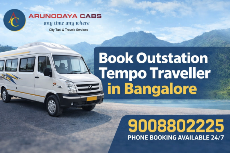 Tempo Traveller from Bangalore to Rameshwaram