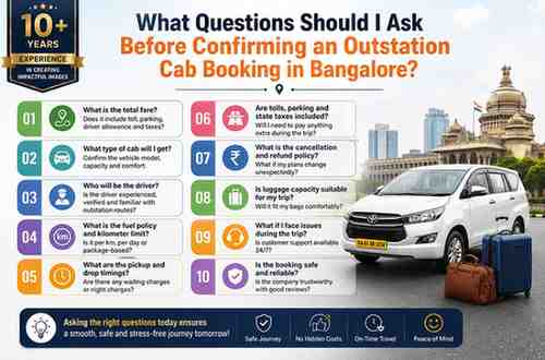 Outstation Cab Booking in Bangalore