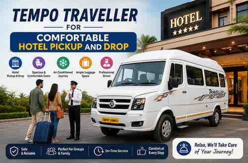 TT for Rent in Bangalore for Comfortable Hotel Pickup and Drop