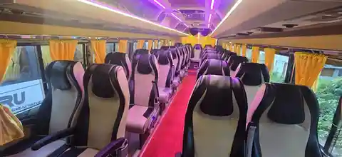 Does a 45 Seater Bus Come with 2+2 or 3+1 Seating?