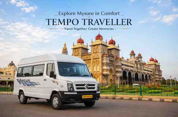 Tempo Traveller from Bangalore to Mysore