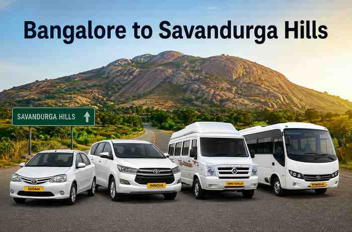 Bangalore to Savandurga Hills