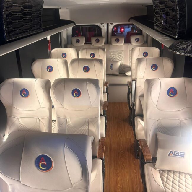 12 seater force urbania interior