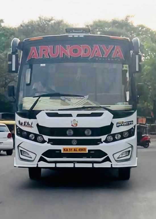 50-seater bus rental in bangalore