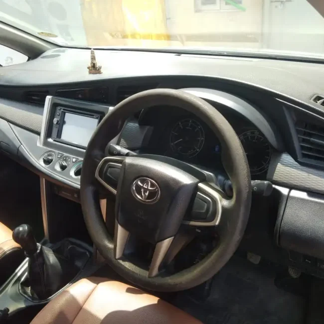 Innova taxi inside image
