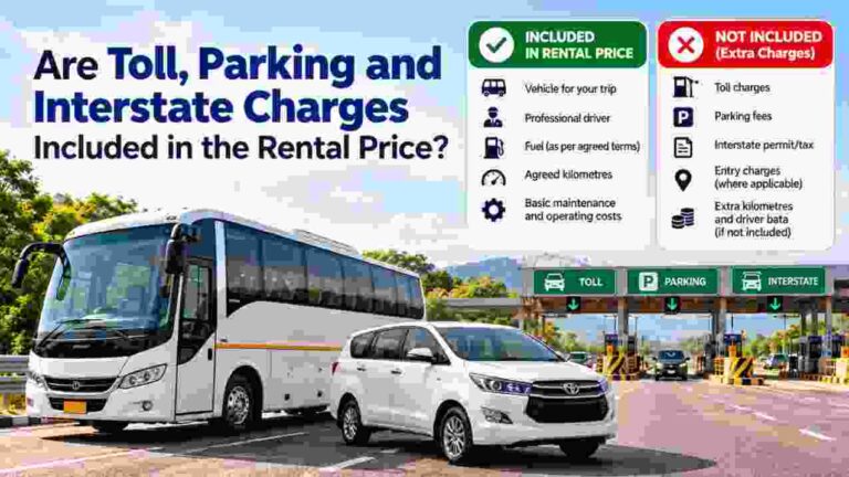 Toll, Parking & Interstate Charges Bus & Taxi Rental