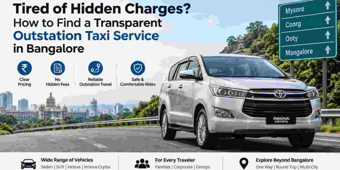 Transparent Outstation Taxi Travel