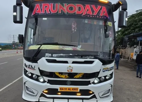 45 seater bus hire in bangalore