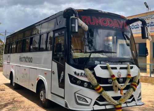 Mini bus for rent in Bangalore